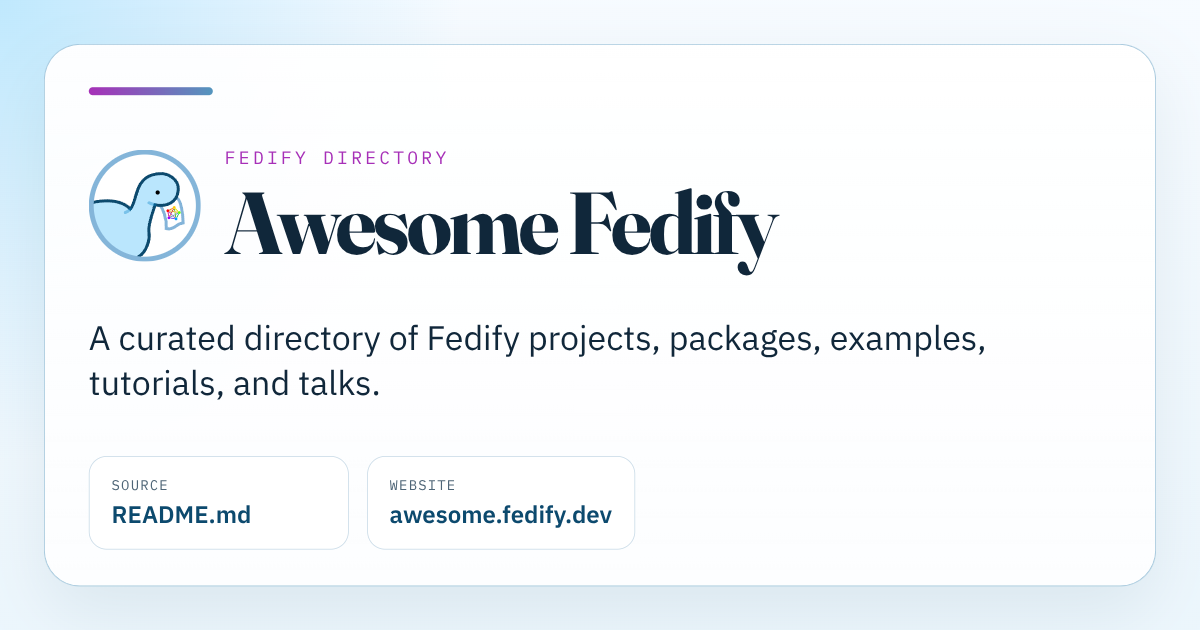 Awesome Fedify